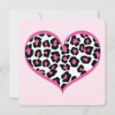 Recherche de empreinte vœux cartes Empreinte de léopard rose