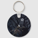 Search for night scene keychains Full moon