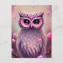 Search for fantasy owl postcards Owls