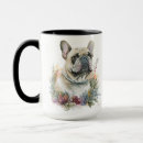 Search for cute french bulldog mugs Flowers
