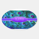 Search for teal peacock wedding stickers Feather