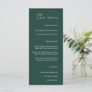 Search for handwritten wedding menus Stylish and chic