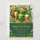 Search for ireland birthday invitations Shamrock