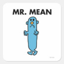 Search for mister mean stickers Roger hargreaves