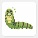 Search for caterpillars stickers Nature