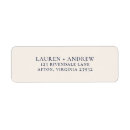 Search for minimalist return address labels Navy blue