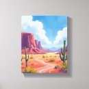 Search for desert cactus canvas prints Canyon