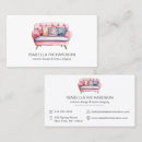 Search for home staging business cards Watercolor