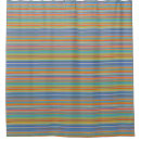 Search for orange and black stripe shower curtains Abstract