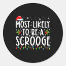 Search for scrooge stickers Merry christmas
