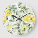 Recherche de jaune citron horloges Décoration