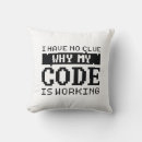 Recherche de programmation coussins Geek