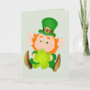 Recherche de lutins carte jour saint patrick Vacances