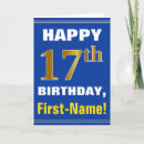 Recherche de 17ème anniversaire cartes 17 ans