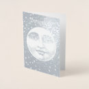 Search for silver moon cards White