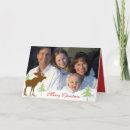 Search for moose photo cards Red
