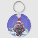 Recherche de hippopotame drôle porteclés Vacances