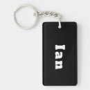 Search for ian keychains Black