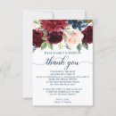 Search for thank you place cards Burgundy