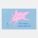 Search for pigs fly stickers Pink