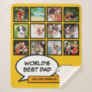 Search for fathers day photo blankets Cool