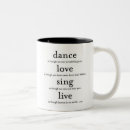 Search for love to sing mugs Motivational