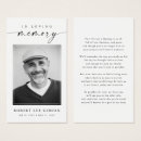 Search for life size cards In loving memory