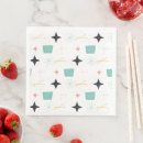 Search for mid century modern napkins Starburst
