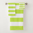 Search for lime green bath towels Stripes