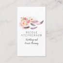 Search for feather business cards Bohemian