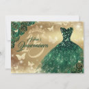 Search for flower quinceanera invitations Butterfly