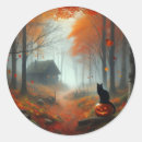 Search for fall cat stickers Spooky