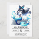 Recherche de sirène anniversaire invitations Nautique