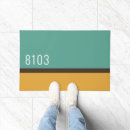 Search for turquoise doormats Mid century modern