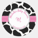 Search for cute monogram stickers Baby girl