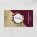 Recherche de monogramme floral cartes visite Tendance