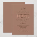 Search for mocha wedding invitations Calligraphy