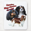Recherche de cavalier king charles spaniel tapis souris Roi