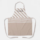 Search for pink and white aprons Striped