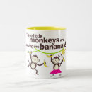 Search for two bananas mugs Monkey