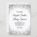 Search for glam baby shower invitations Modern