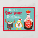 Search for funny christmas humor cartoon postcards Colourful