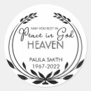 Search for rest in peace stickers Funeral