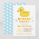 Search for rubber ducky birthday invitations Kids