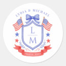 Search for 4th of july wedding stickers For her