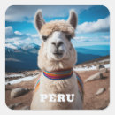 Search for peru travel stickers Alpaca