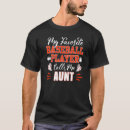 Search for baseball aunt tshirts Player