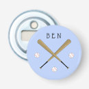 Search for baseball bottle openers Blue