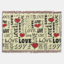 Search for valentines day throw blankets Vintage