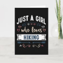 Search for girl hiking cards Funny